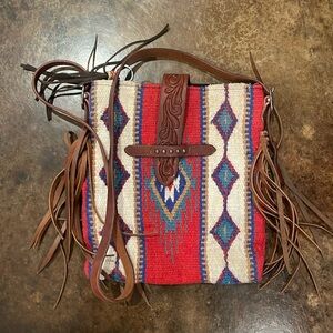 Southwest Fringe handbag/ crossbody.